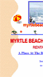 Mobile Screenshot of myrtlebeachhouse.com